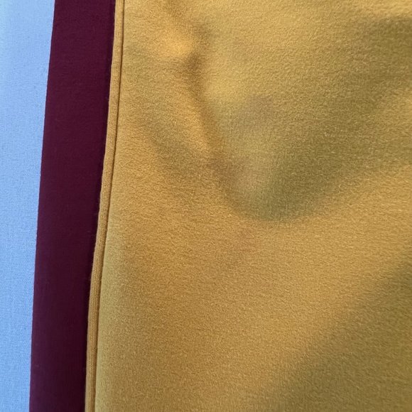 Publish Brand The Wyatt Side Stripe Jogger Pants Gold & Maroon Size Medium - Picture 12 of 14